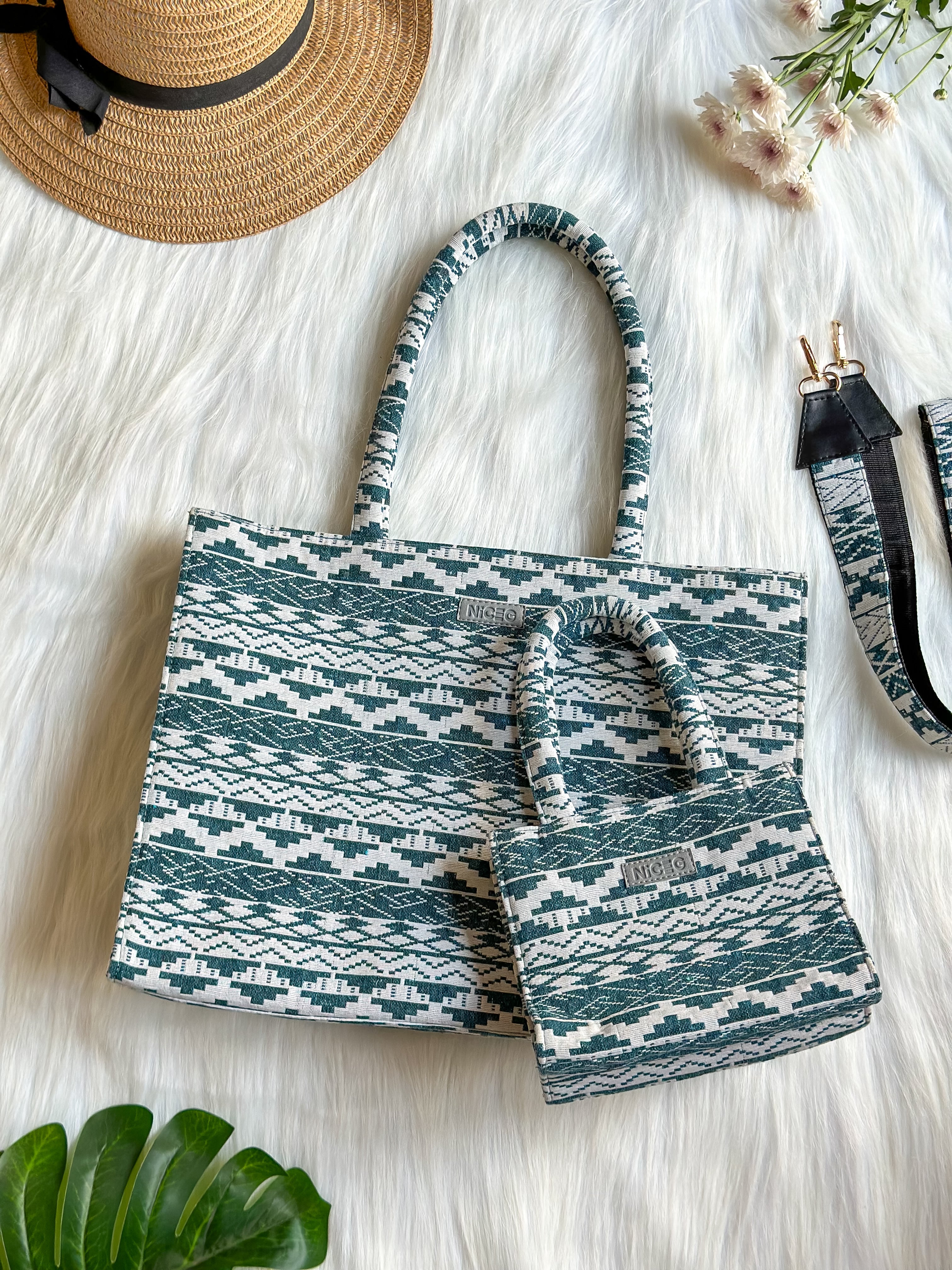 NiceG Blue Bliss Box Bag (Combo)